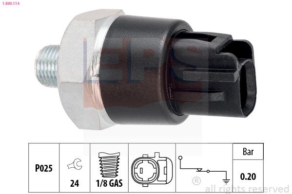 EPS Oil Pressure Switch Article number: 1.800.114 cheaply