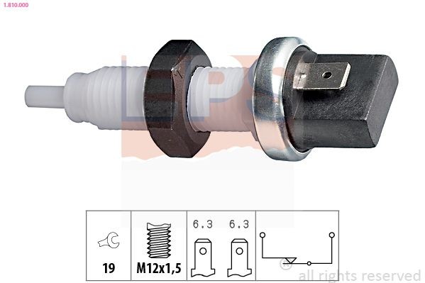 EPS Brake Light Switch Article number: 1.810.000 cheaply