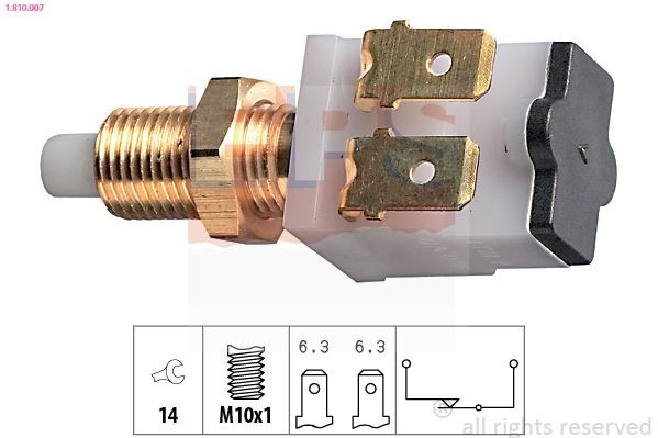 EPS Brake Light Switch Article number: 1.810.007 cheaply