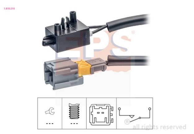 EPS Switch, clutch control (cruise control) Article number: 1.810.210 cheaply