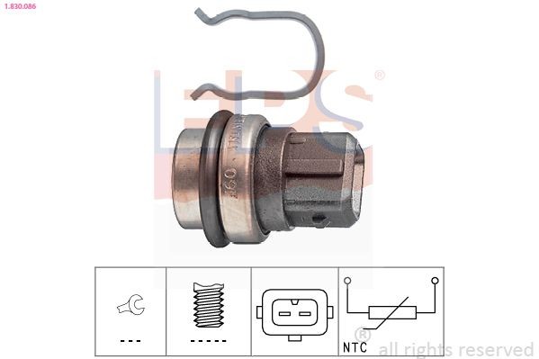 EPS Sensor, coolant temperature Article number: 1.830.086 cheaply