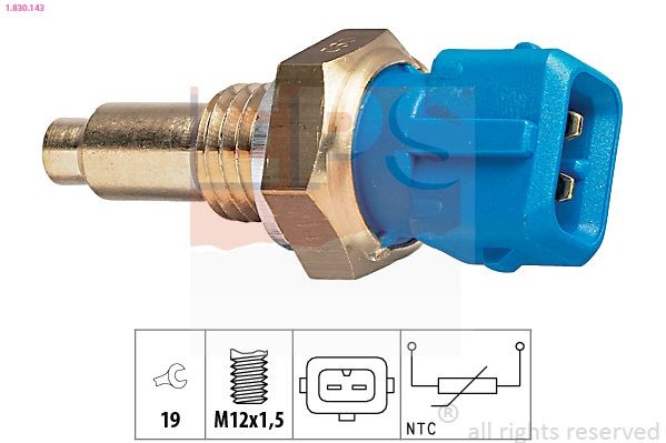 EPS Sensor, coolant temperature Article number: 1.830.143 cheaply