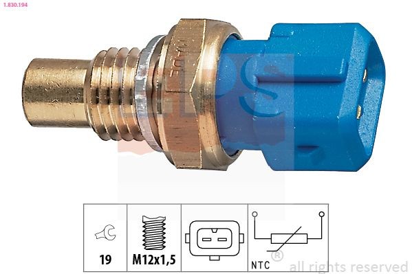 EPS Sensor, coolant temperature Article number: 1.830.194 cheaply
