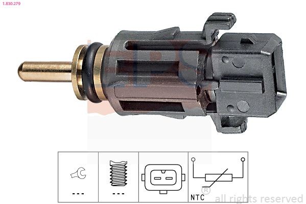 EPS Sensor, coolant temperature Article number: 1.830.279 cheaply