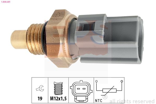 EPS Fuel temperature sensor Article number: 1.830.281 cheaply