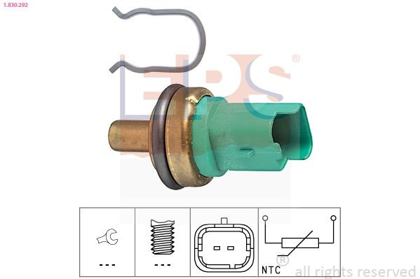 EPS Sensor, coolant temperature Article number: 1.830.292 cheaply