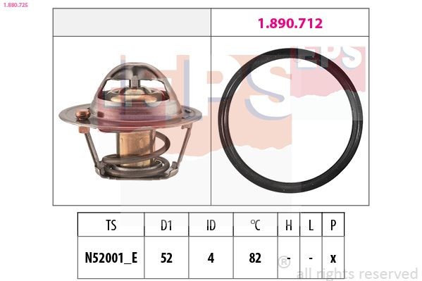 EPS Thermostat Article number: 1.880.725 cheaply
