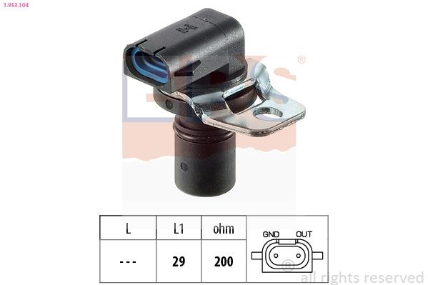 EPS RPM Sensor, automatic transmission Article number: 1.953.104 cheaply