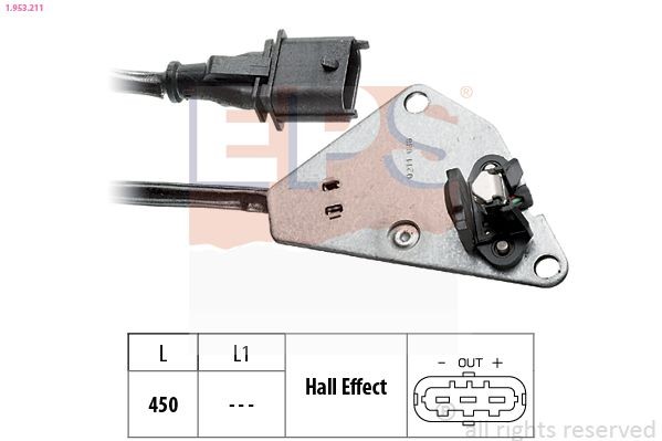 EPS Camshaft position sensor Article number: 1.953.211 cheaply