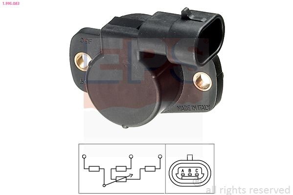 EPS Throttle position sensor Article number: 1.995.083 cheaply
