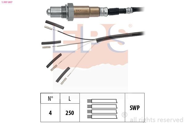 EPS Lambda sensor Article number: 1.997.007 cheaply