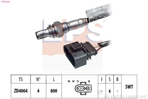 EPS Lambda sensor Article number: 1.997.380 cheaply