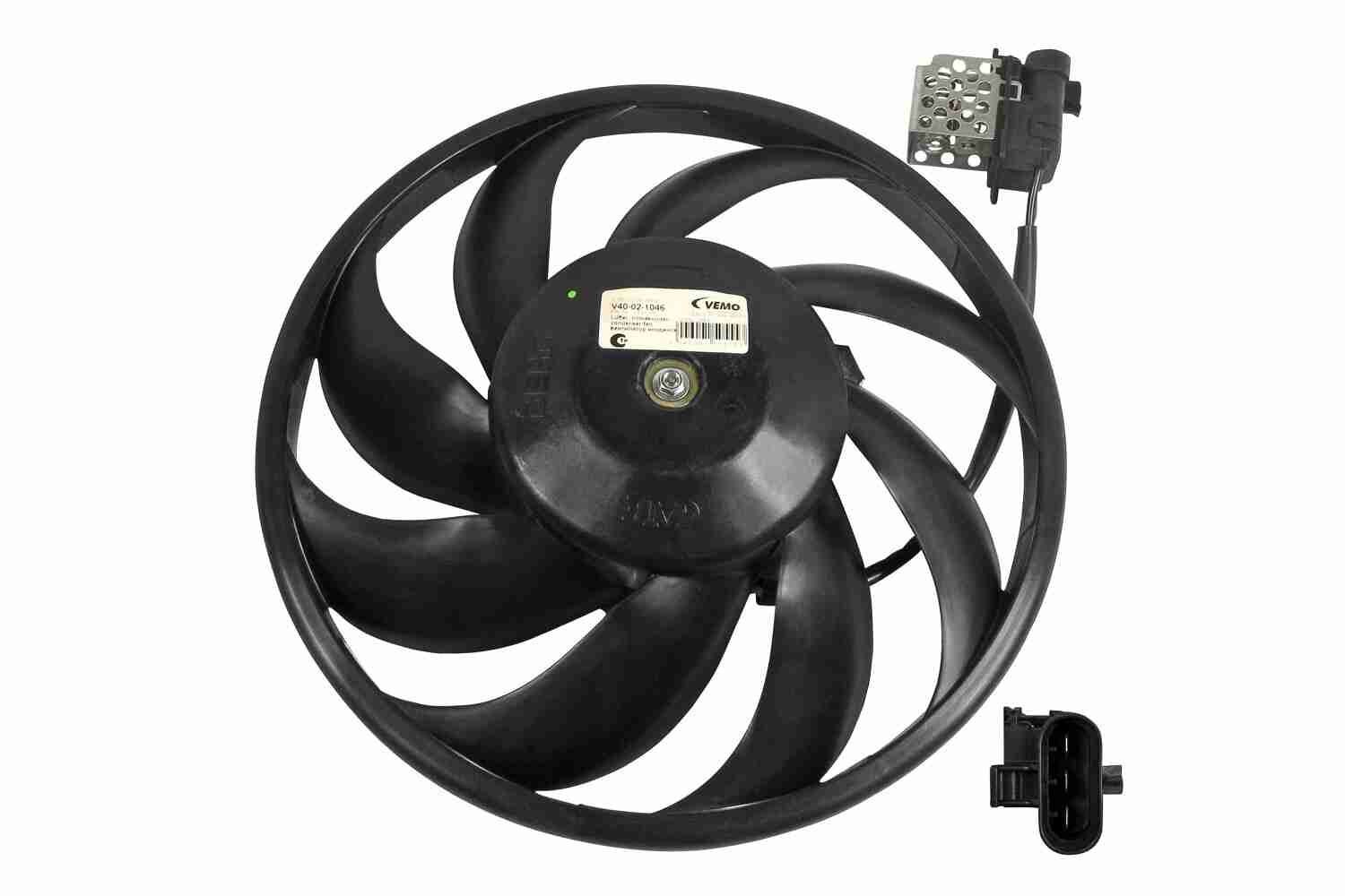 VEMO Fan, A / C condenser Article number: V40-02-1046 cheaply