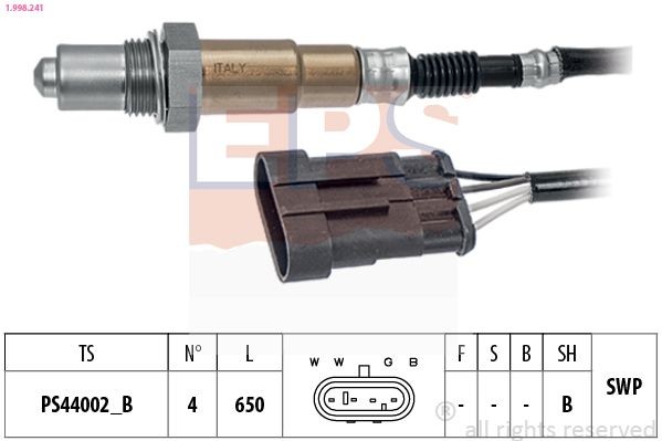 EPS Lambda andur Artikli number: 1.998.241 soodsalt