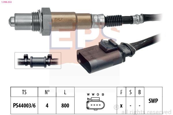 EPS Lambda sensor Article number: 1.998.354 cheaply