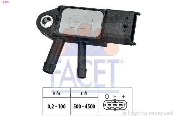 FACET Air Pressure Sensor, height adaptation Article number: 10.3291 cheaply