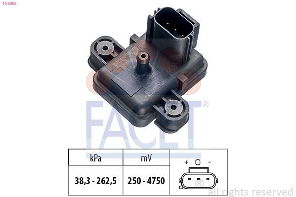 FACET Air Pressure Sensor, height adaptation Article number: 10.3355 cheaply