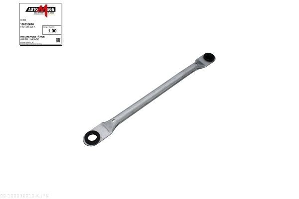 AUTOMEGA Drive Arm, wiper linkage Article number: 100036010 cheaply