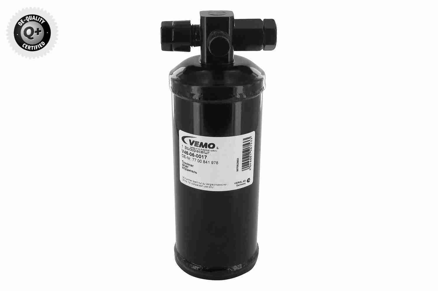 VEMO Tørfilter aircondition Varenummer: V46-06-0017 billige