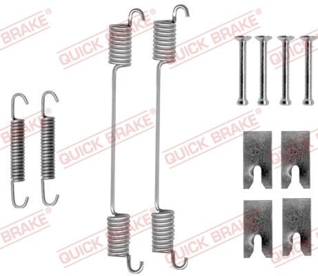 KAWE 105-0836 Tilbehørssæt, bremsebakker DUCATO 2.3 JTD 126 HK Diesel