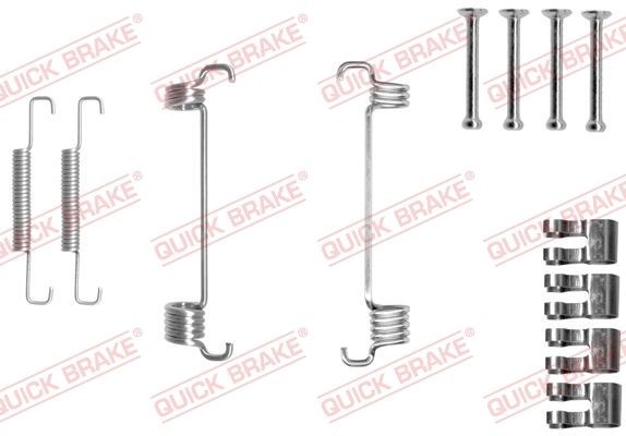KAWE 105-0851 Tilbehørssæt, parkeringsbremsebakker PRIMASTAR 2.0 dCi 90 90 HK Diesel