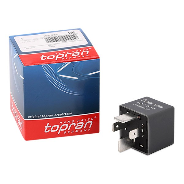TOPRAN 109 544 Relay, main current CORSA 1.7 D 60 PS Diesel 2000