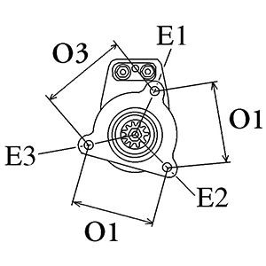 HC-Cargo Starter motor Article number: 111058 cheaply