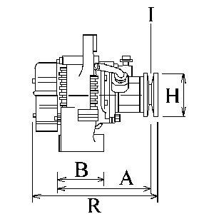 HC-Cargo Starter motor Article number: 111906 cheaply