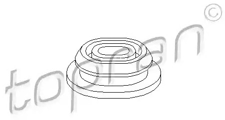 TOPRAN Mounting, radiator Article number: 112 412 cheaply