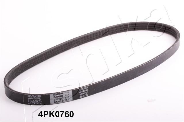 ASHIKA Serpentine belt Article number: 112-4PK760 cheaply
