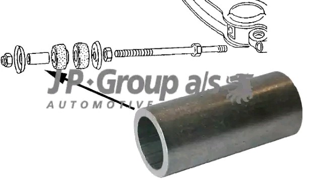 JP GROUP Sleeve Article number: 1140550800 cheaply