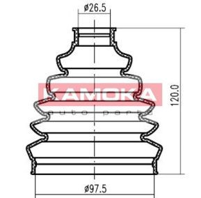 KAMOKA CV boot Article number: 1147088 cheaply