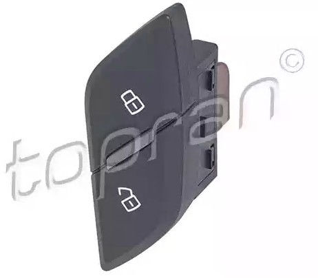 TOPRAN Switch, door lock system Article number: 116 244 cheaply