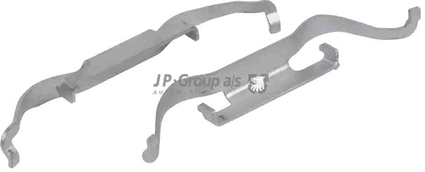 JP GROUP 1163650910 Monteringssæt til bremseklodser C4 1.2 THP 130 HK Benzin
