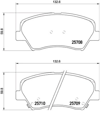 METZGER Brake pad set Article number: 1170817 cheaply