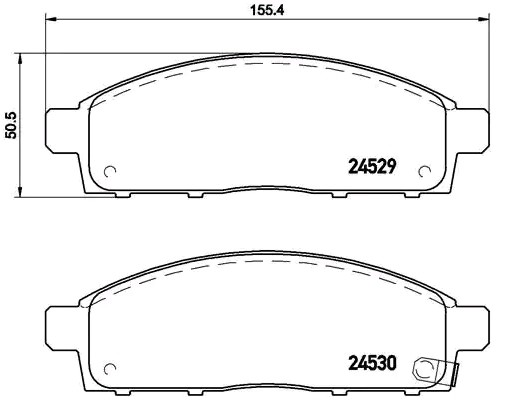 METZGER Brake pad set Article number: 1170820 cheaply