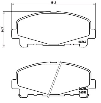 METZGER Brake pad set Article number: 1170840 cheaply