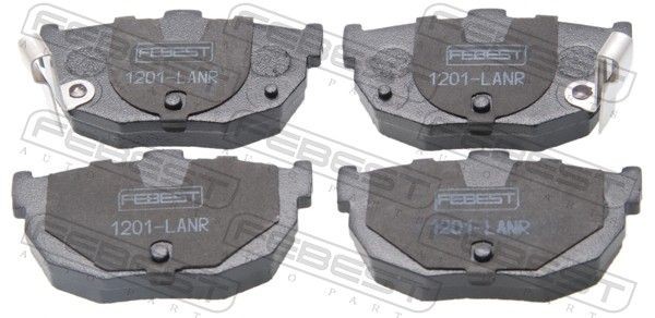 FEBEST Brake pad set Article number: 1201-LANR cheaply