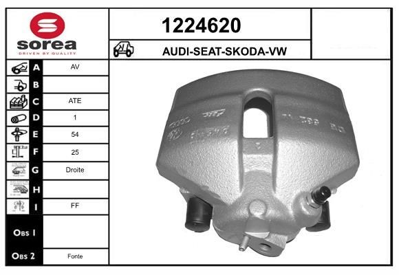 SNRA Brake caliper Article number: 1224620 cheaply