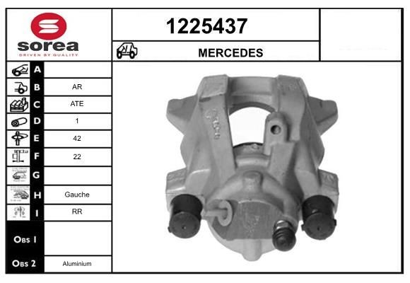 SNRA Brake caliper Article number: 1225437 cheaply
