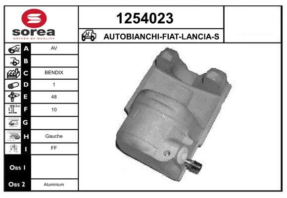 SNRA Brake caliper Article number: 1254023 cheaply