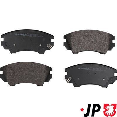 JP GROUP Brake pad set Article number: 1263602410 cheaply