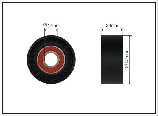 CAFFARO Tensioner pulley Article number: 13-94 cheaply