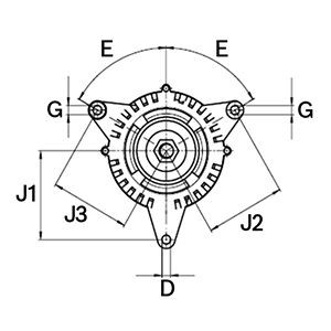 HC-Cargo Freewheel Gear, starter Article number: 130444 cheaply