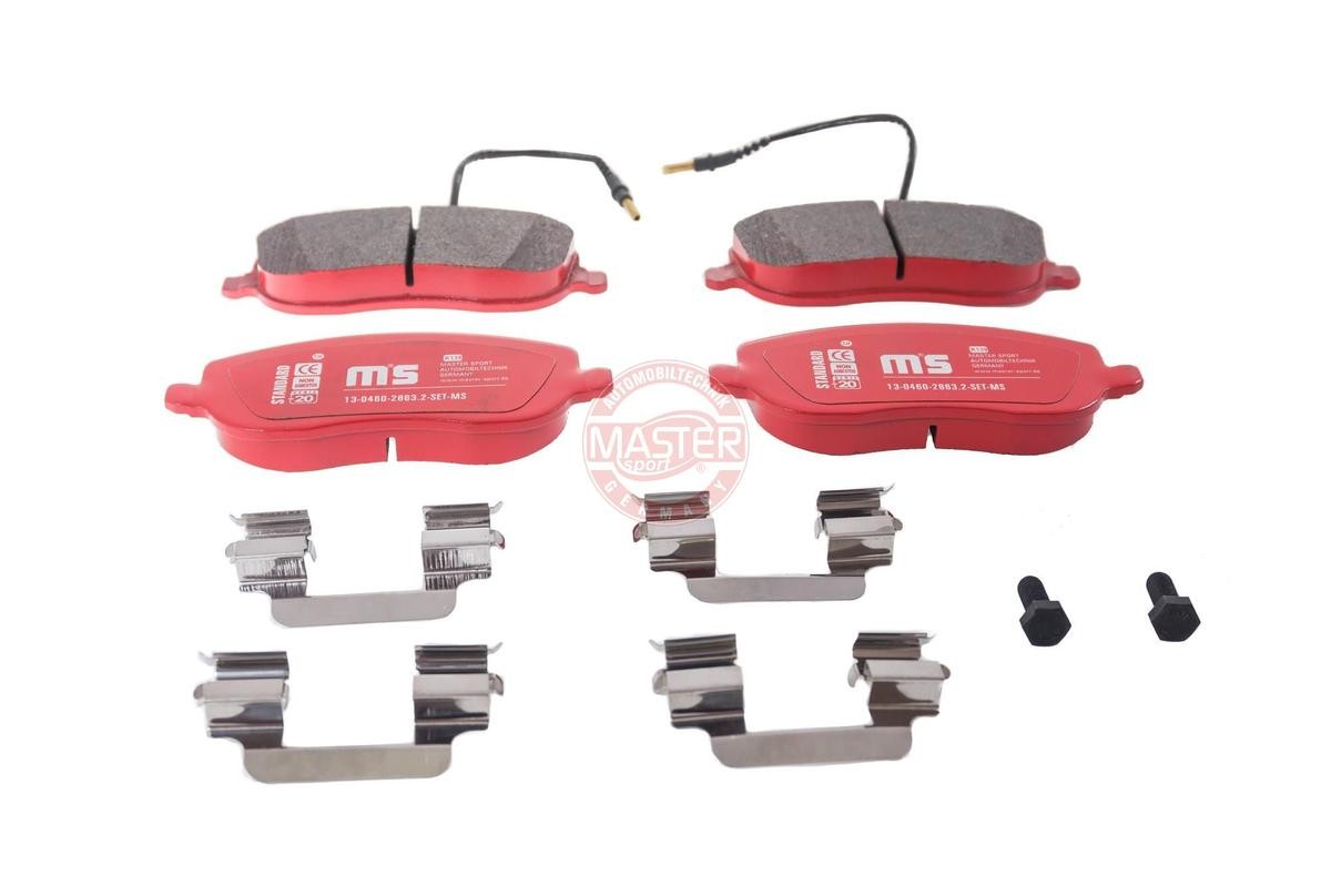MASTER-SPORT Brake pad set Article number: 13046028632-SET-MS cheaply