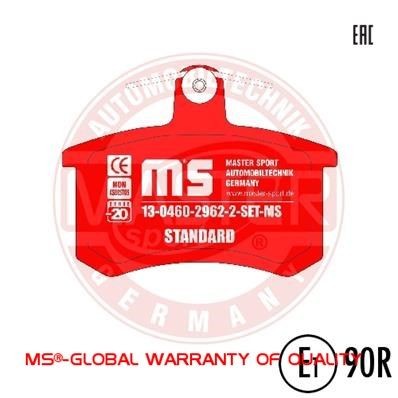 MASTER-SPORT Brake pad set Article number: 13046029622-SET-MS cheaply