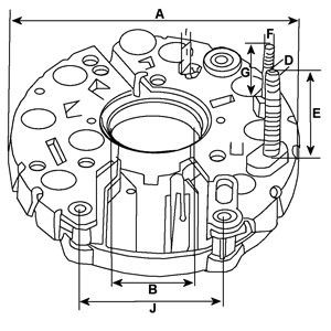 HC-Cargo Armature, starter Article number: 132487 cheaply