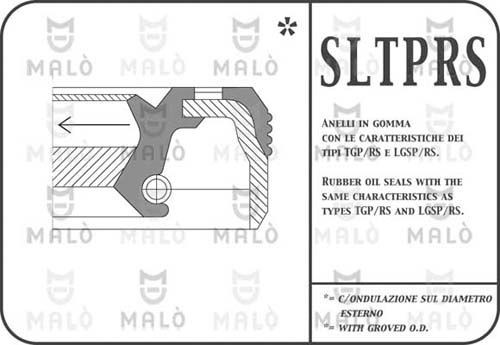 MALÒ Shaft Seal, differential Article number: 13428PRSA cheaply