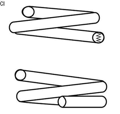 CS Germany Coil spring Article number: 14.872.108 cheaply