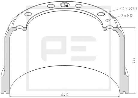 PETERS ENNEPETAL Housing, indicator Article number: 140.332-00A cheaply